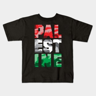 Palestine (Camouflage) Kids T-Shirt